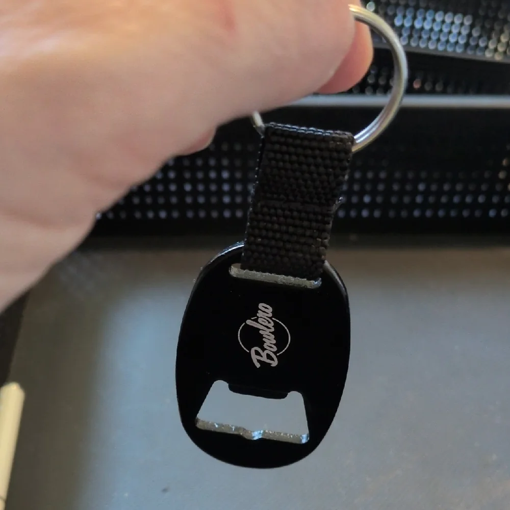 Black‎ Keychain Bottle Opener